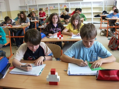 Hodina matematiky v 5. B