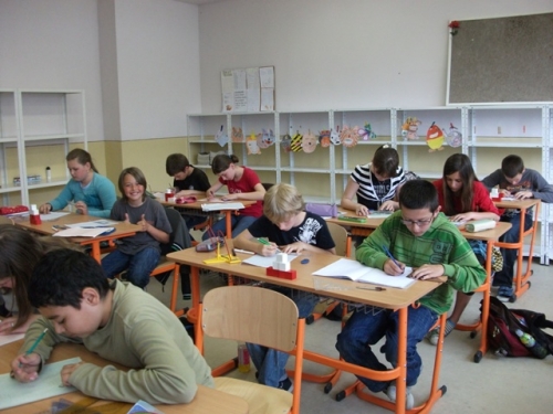 Hodina matematiky v 5. B