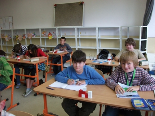 Hodina matematiky v 5. B
