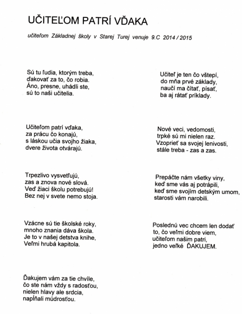 Učiteľom