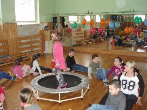 Cvičenie s Kikou v CVČ