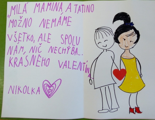 Práce v ŠKD u p. vych. Juríkovej 