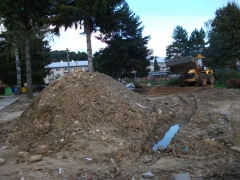 Prestavba - stavebné práce na Komenského ulici