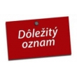 Dôležitý oznam - výdaj stravy